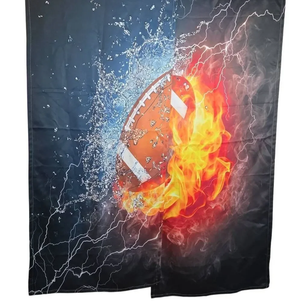 Foot Ball Curtains‎
